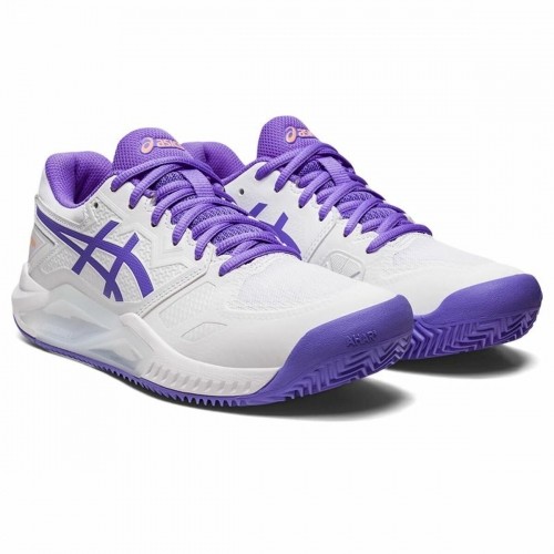 Women's Tennis Shoes Asics Gel-Challenger 13 Clay White image 4