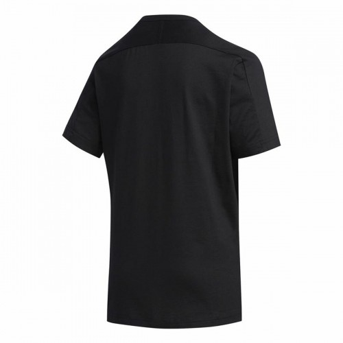 Child's Short Sleeve T-Shirt Adidas Brilliant Basics Black image 4