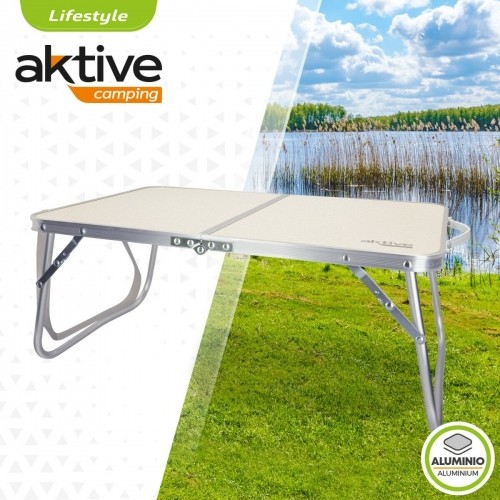 Folding Table Aktive Cream 60 x 25 x 40 cm (4 Units) image 4