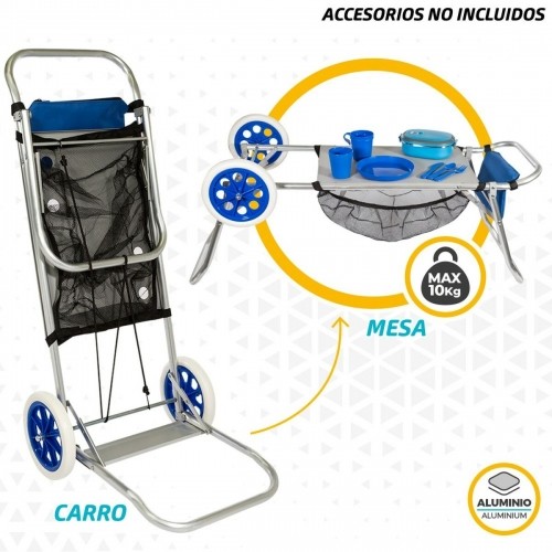 Multi-purpose Cart Aktive Blue 47 x 100 x 52 cm (4 Units) image 4