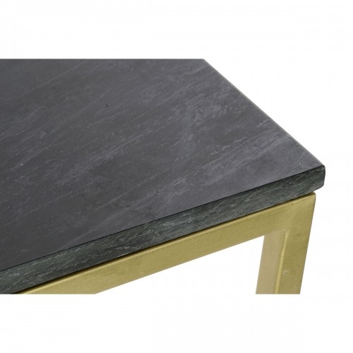 Console DKD Home Decor 100 x 40 x 77 cm Black Golden Marble Iron image 4