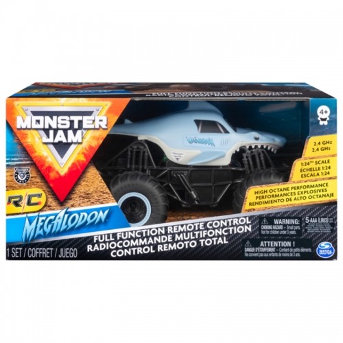 Машинка на радиоуправлении Monster Jam Megalodon 1:24 image 4