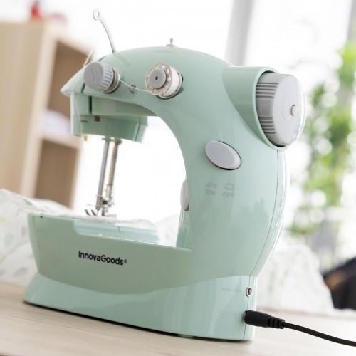Mini Portable Sewing Machine with LED, Thread Cutter and Accessories Sewny InnovaGoods Modelo Sewny (Refurbished B) image 4