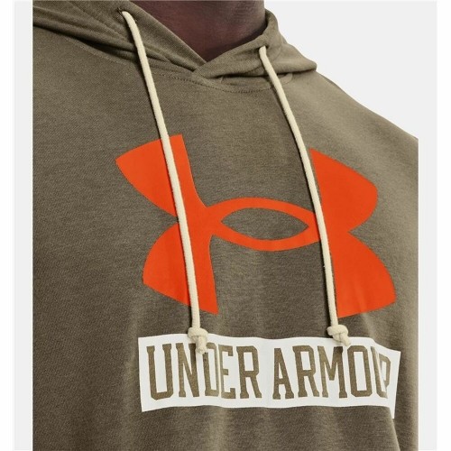 Толстовка с капюшоном мужская Under Armour  Hoodie  Хаки image 4