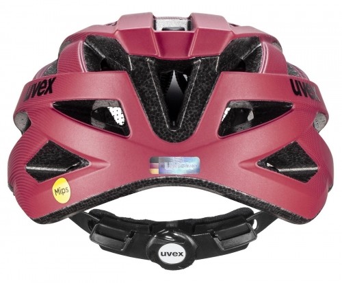 Velo ķivere Uvex i-vo cc MIPS black-red-52-57CM image 4