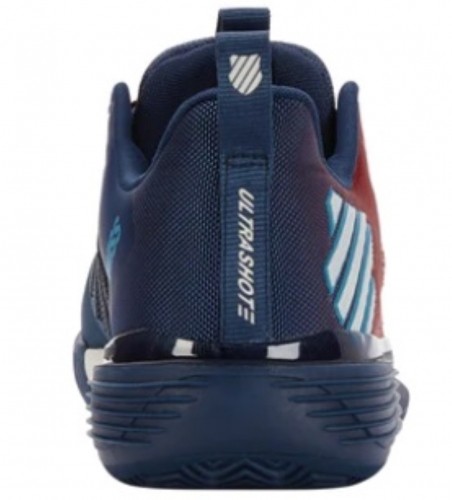 Tennis shoes for men K-SWISS ULTRASHOT 3 HB blue/red UK9/EU43 image 4