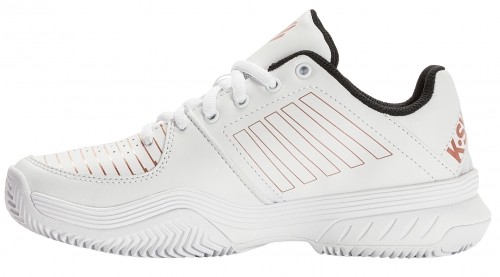 Tennis shoes for women K-SWISS COURT EXPRESS HB 196 white/black/rose gold UK7.5/41.5EU image 4