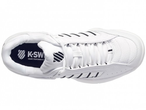 Tennis shoes for men K-SWISS DEFIER RS 175, white/black, outdoor, size UK9,5 (EU 44) image 4