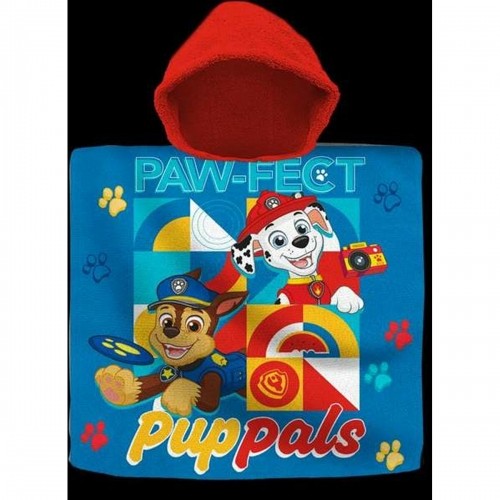 Pončo dvielis ar kapuci The Paw Patrol 60 x 120 cm image 4