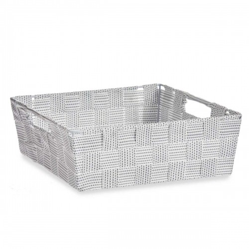 Multi-purpose basket White Cloth 3 L 23 x 8 x 27 cm (48 Units) image 4