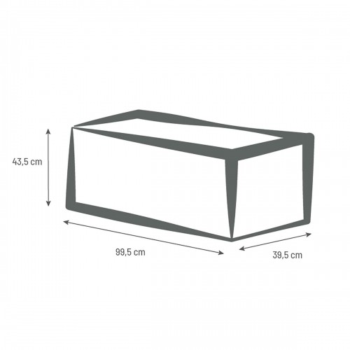 Planter EDA Anthracite Plastic 99 x 39 x 43 cm image 4