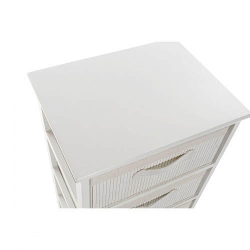 Chest of drawers DKD Home Decor White Bamboo Paolownia wood 42 x 32 x 81 cm image 4