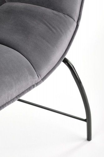 Halmar BELTON leisure chair color: grey image 4