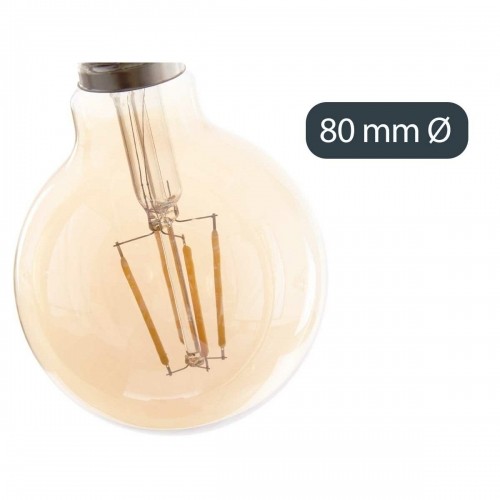 Gift Decor LED Spuldze E27 Vintage Caurspīdīgs 4 W 8 x 12 x 8 cm (12 gb.) image 4