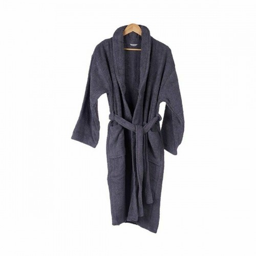 Dressing Gown L/XL Grey (6 Units) image 4