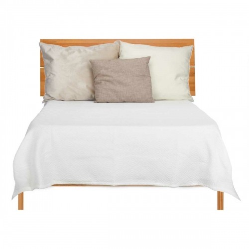 Bedspread (quilt) 240 x 260 cm Geometric White (4 Units) image 4