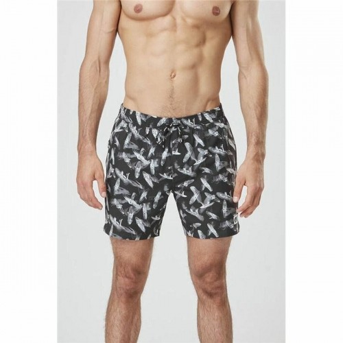 Men’s Bathing Costume Picture Piau 15'' Black image 4