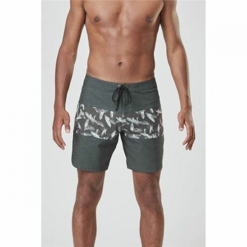 Men’s Bathing Costume Picture Andy H 17'' Grey image 4