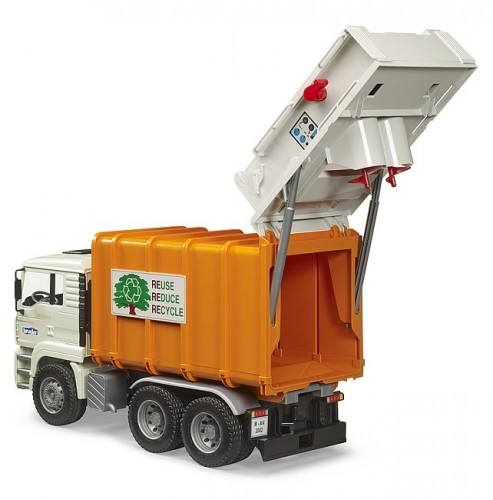 BRUDER 1:16 MAN TGA rear loading garbage truck, 02772 image 4