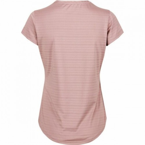 Women’s Short Sleeve T-Shirt Regatta Limonite VI Dusky Moutain Salmon image 4