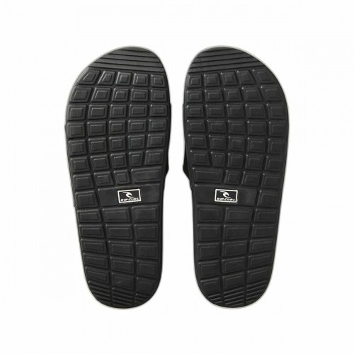 Men's Flip Flops Rip Curl Side Slide Open Toe Black image 4