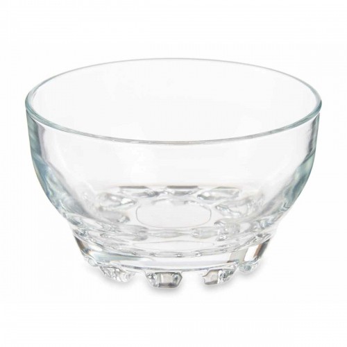 Set of bowls Karaman Transparent Glass 275 ml (8 Units) image 4