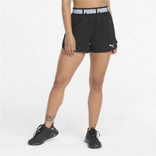 Sports Shorts for Women Puma Train Strong Woven Black image 4