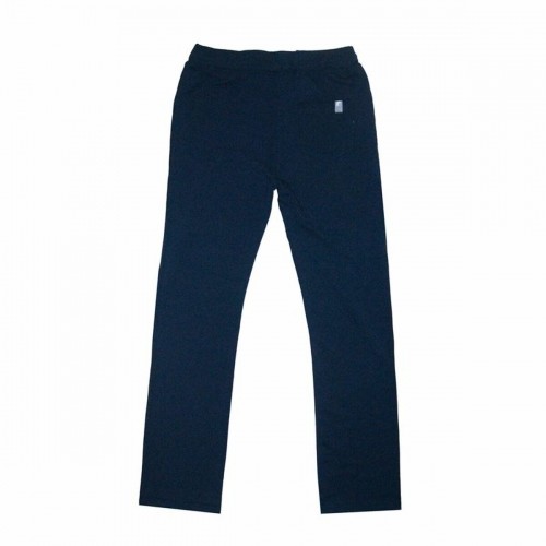 Long Sports Trousers Joluvi Fit Campus Navy Blue Dark blue Unisex image 4