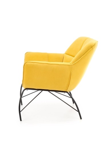 Halmar BELTON leisure chair color: yellow image 4