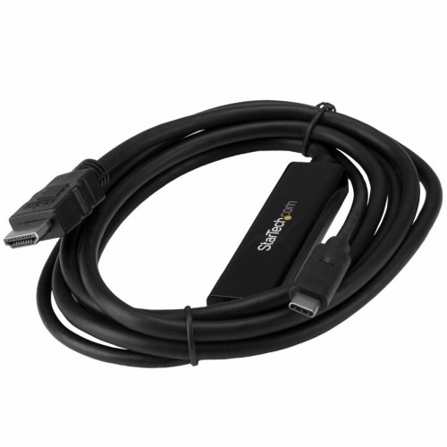 USB C to HDMI Cable Startech CDP2HDMM2MB 4K Ultra HD 2 m Black image 4