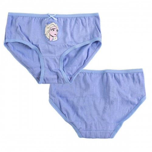 Pack of Girls Knickers Frozen 5 Units Multicolour image 4