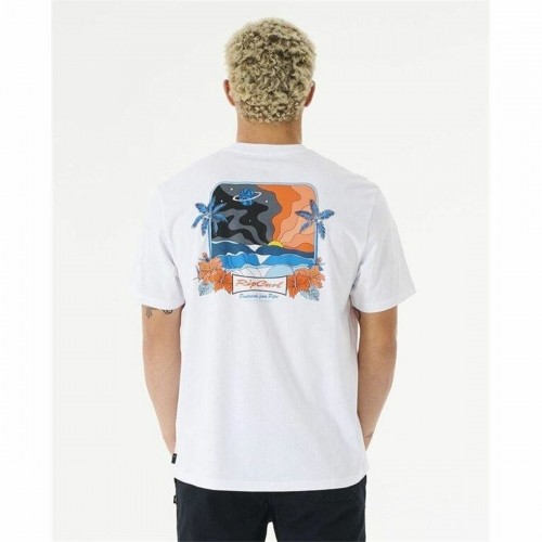 T-shirt Rip Curl Postcards 2Nd Reef White Men image 4