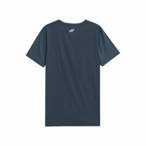 Men’s Short Sleeve T-Shirt 4F Fnk M210 Dark blue image 4