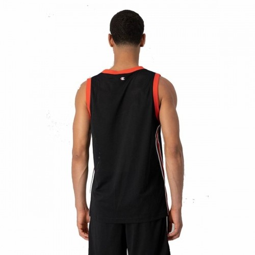 Vīriešu Īsroku T-krekls Champion Tank Top Melns image 4