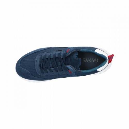 Men’s Casual Trainers Geox Outstream Navy Blue image 4