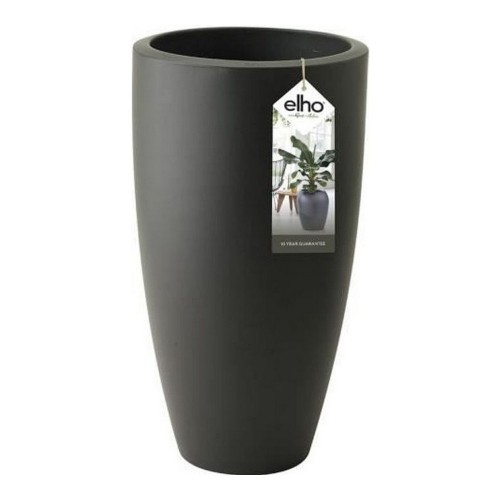 Plant pot Elho 8400212542500 Anthracite Plastic Circular Ø 35 cm Ø 34,5 x 61,5 cm image 4