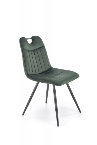 Halmar K521 chair, dark green image 4