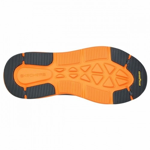 Мужские спортивные кроссовки Skechers Max Cushioning Delta Серый Оранжевый image 4