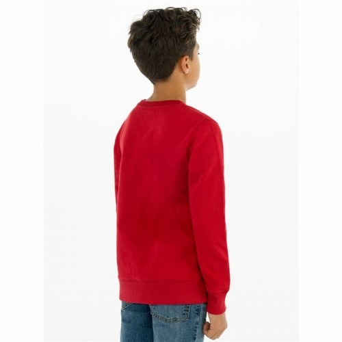 Толстовка без капюшона детская Levi's Batwing Crewneck  Красный image 4