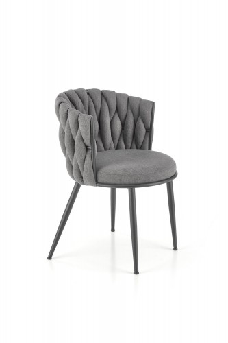 Halmar K516 chair, grey image 4