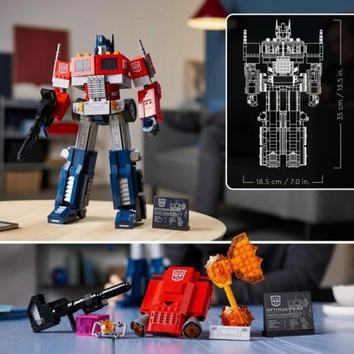 Celtniecības Komplekts   Lego  Icons 10302 Optimus Prime Transformers image 4