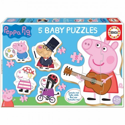 Набор из 5 пазлов   Peppa Pig Baby image 4