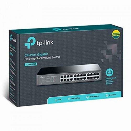 Коммутатор кабинета TP-Link TL-SG1024D 24P Gigabit image 4