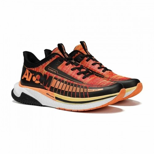 Running Shoes for Adults Atom AT130 Orange Black Men image 4