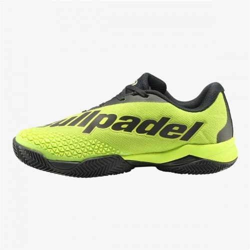 Adult's Padel Trainers Bullpadel Vertex Grip 23V Black Yellow Men image 4