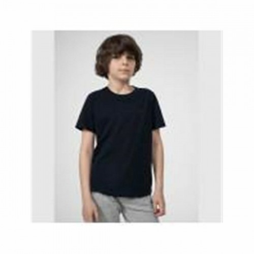 Children’s Short Sleeve T-Shirt 4F M291  Black image 4