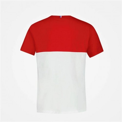 Children’s Short Sleeve T-Shirt Le coq sportif  N°2 Tricolore White image 4