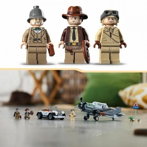 Celtniecības Komplekts Lego  Indiana Jones 77012 Continuation by fighting plane image 4