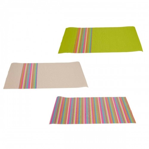 Table Mat Stripes 45 x 30 x 0,1 cm (36 Units) image 4