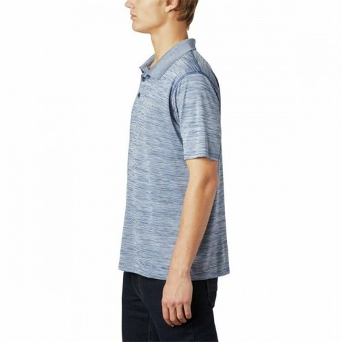 Men’s Short Sleeve Polo Shirt Columbia Zero Rules™ Blue image 4